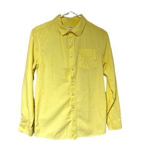 Lemon Yellow Button Down Shirt XL 16